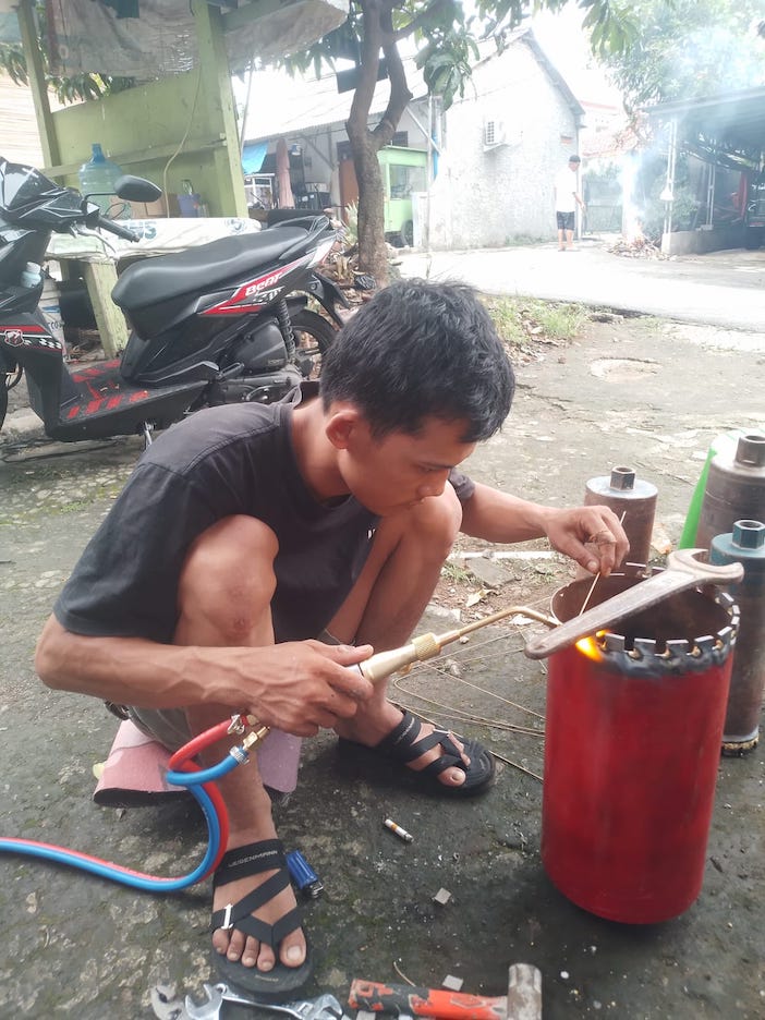Jasa las mata coring bekasi